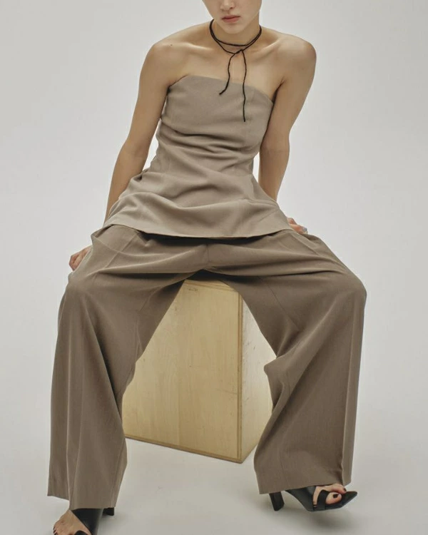 TODAYFUL トゥデイフル Georgette Bare Tunic ジョーゼットベアチュ