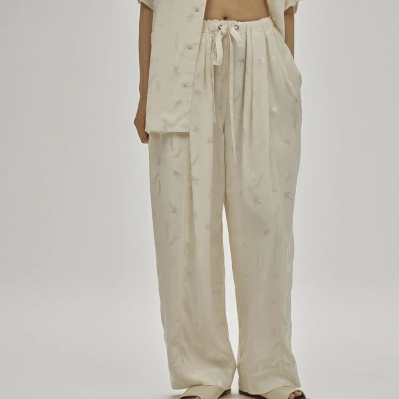 TODAYFUL トゥデイフル Swallow Satin Pants スワローサテン