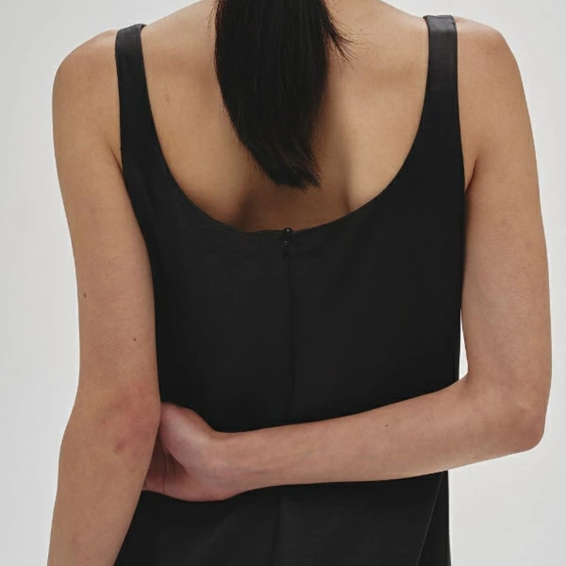 TODAYFUL Squareneck Satin Dress 黒36 Squareneck Satin Dress（マキシ丈/ロングワンピース）｜TODAYFUL