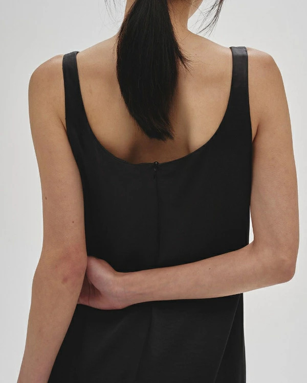 TODAYFUL トゥデイフル Squareneck Satin Dress スクウェアネック