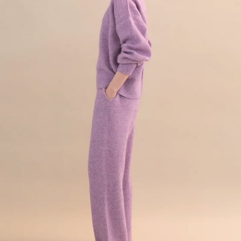 KiiRA キーラ / Mohair knit pants モヘヤニットパンツ / ki-43