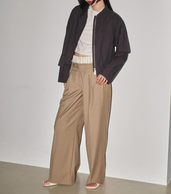 TODAYFUL トゥデイフル / Double Waist Trousers ダブルウェス