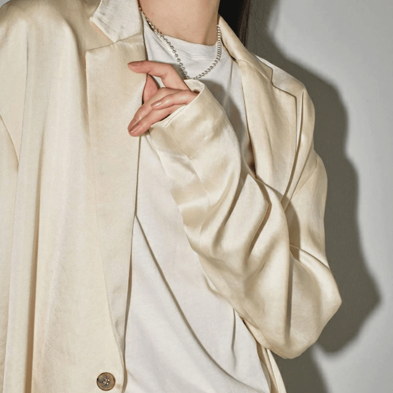 TODAYFUL トゥデイフル Satin Over Jacket サテンオーバージャケット 