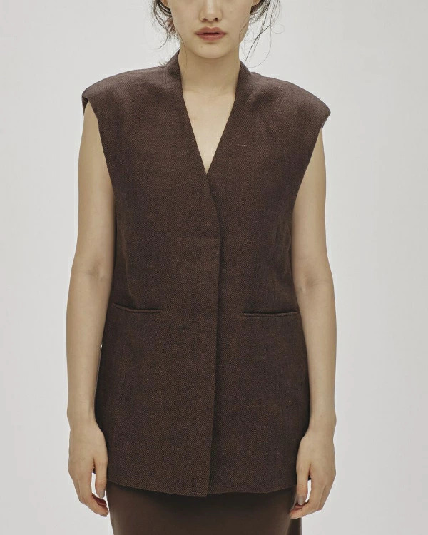 TODAYFUL トゥデイフル Linen Over Vest リネンオーバーベスト 1251