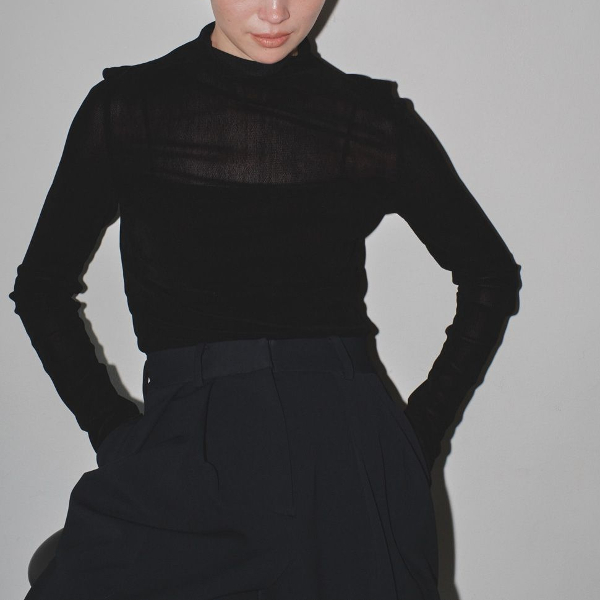 トップス todayful Sheer Velour Tops TODAYFUL】Sheer Velour Tops | selectshop kusukusu