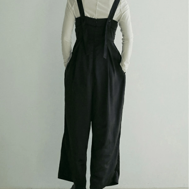 ànuke アンヌーク anuke Satin Tuck Combinaison サテンタック