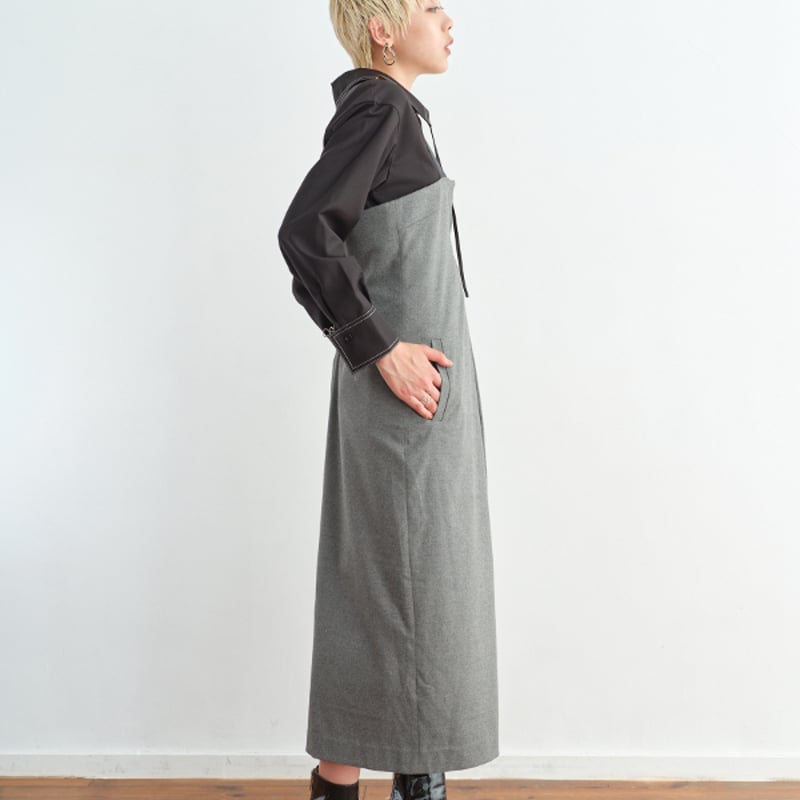 Muel Chic ミュエルシック / Carol jumper dress キャロルキャンパ