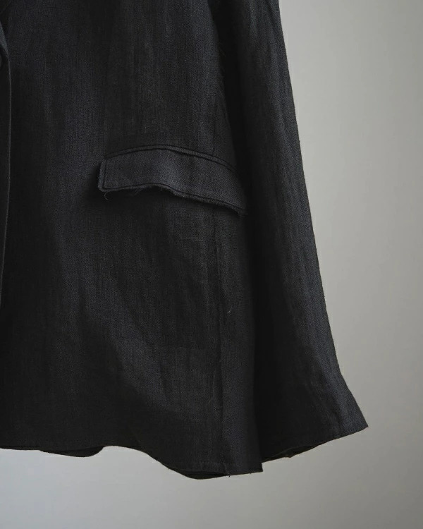 ànuke アンヌーク anuke 秋冬 Linen Sheer Jacket リネンシアージ