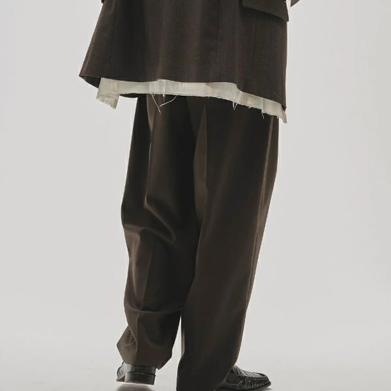 TODAYFUL トゥデイフル Tapered Tuck Trousers テーパードタックト