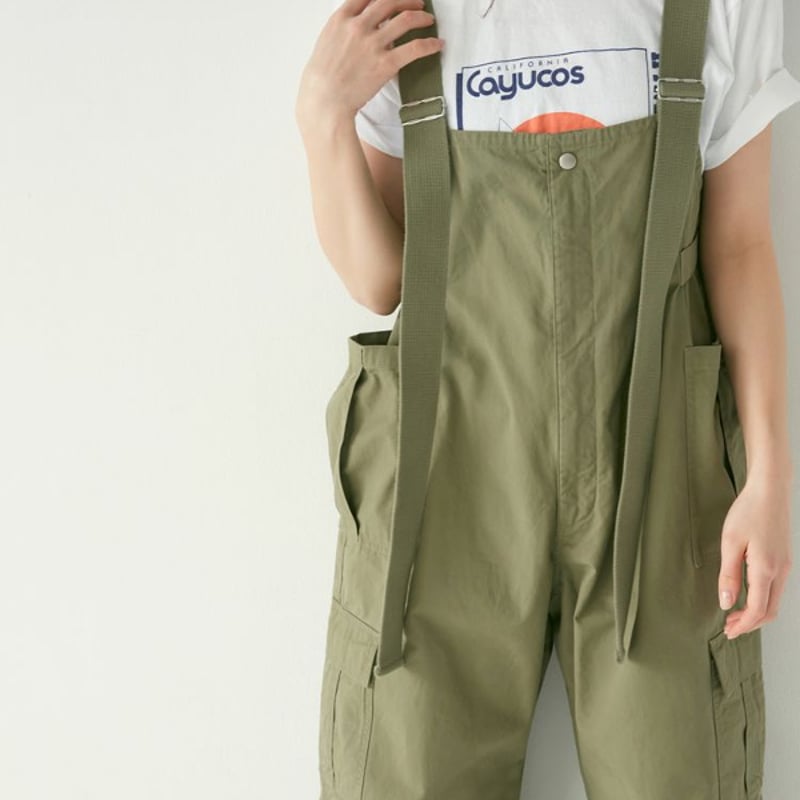 Ungrid アングリッド / ミリタリーサロペット / 112440300601