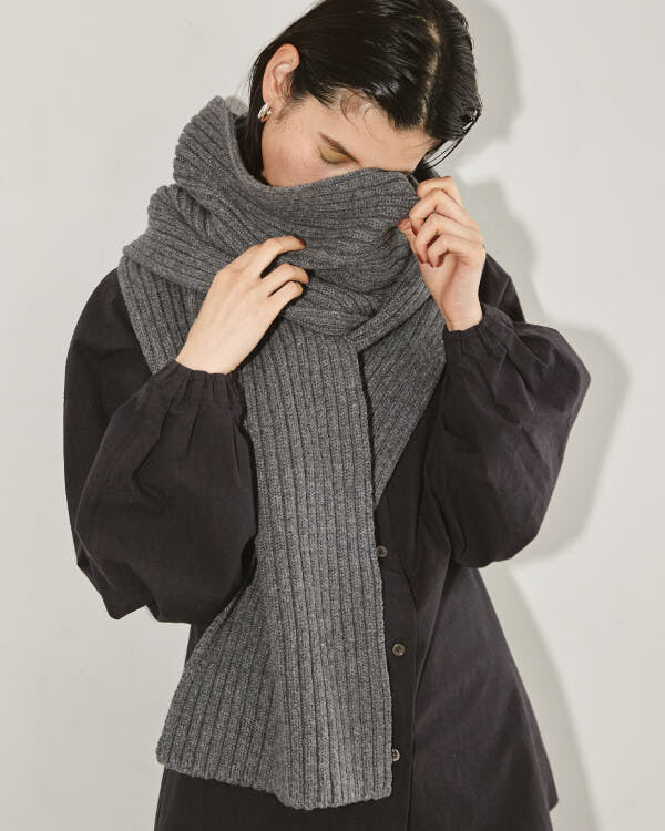 TODAYFUL トゥデイフル LIFE's ライフズ / Wool Rib Stole ウールリブストール マフラー / 12111049