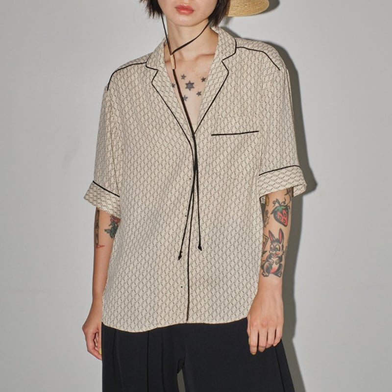 TODAYFUL トゥデイフル / Geometric Halfsleeve Shirts ジ