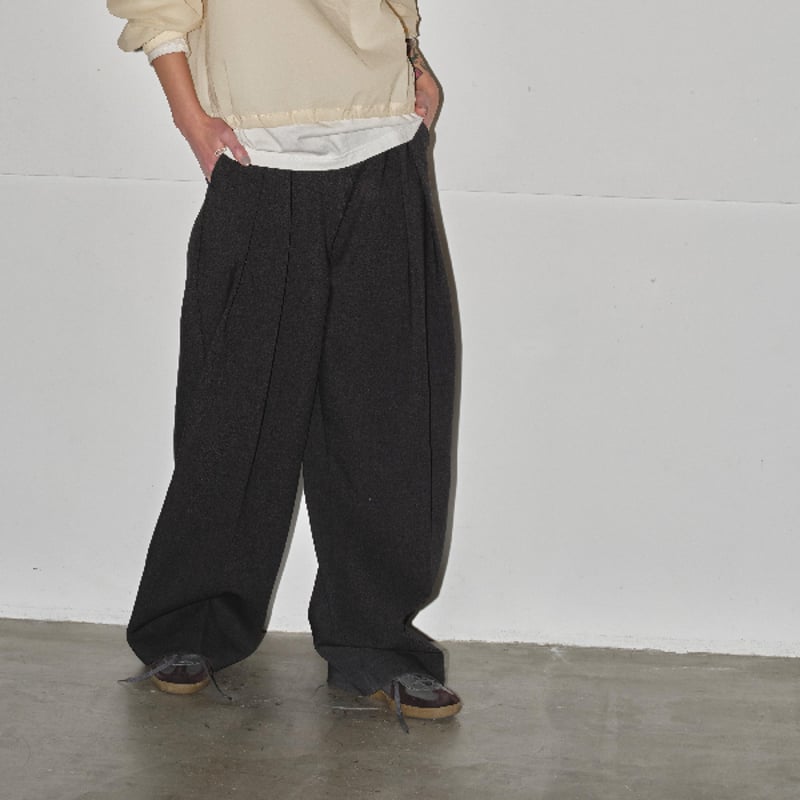 TODAYFUL トゥデイフル Bonding Wide Trousers ボンディングワイド