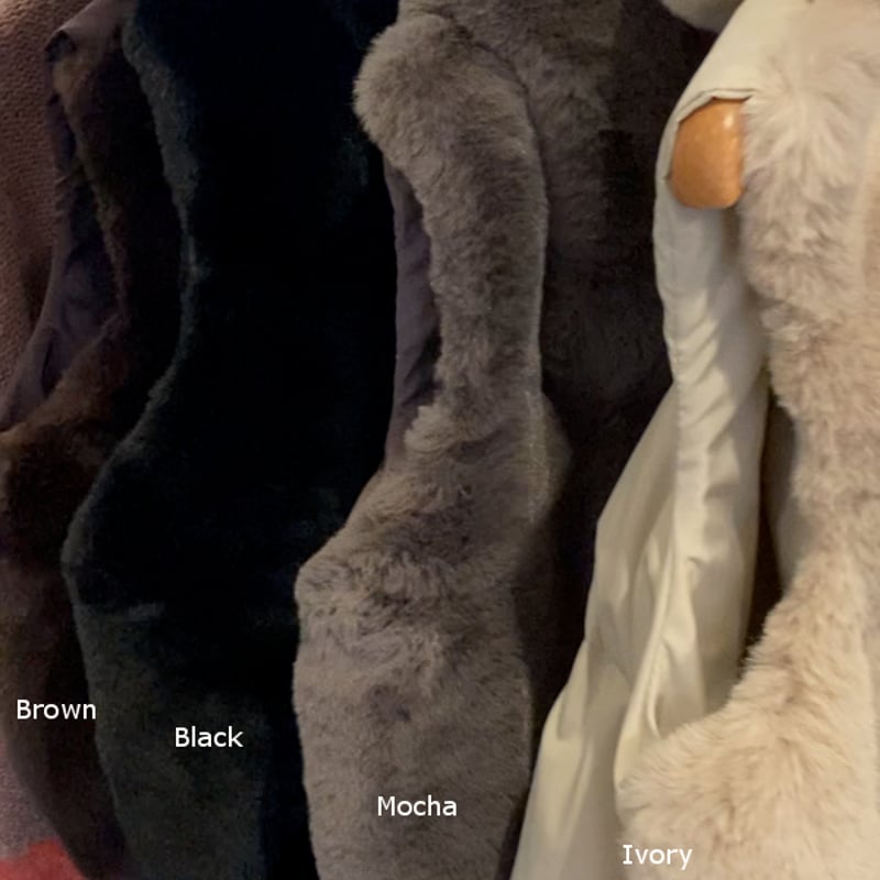 Muel Chic ミュエルシック / Mont Fake mouton Vest モントフェ