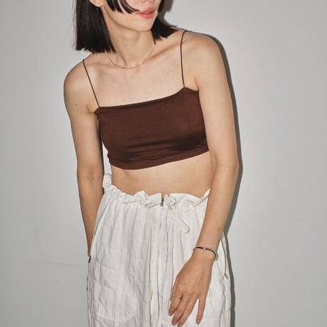 TODAYFUL トゥデイフル Cupin Flatseam Bratop カップインフラットシームブラトップ 12410602 吉田怜香