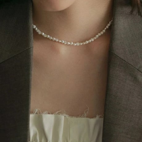 ànuke アンヌーク anuke Mini Pearl Necklace ミニパールネックレス 62510910 船曳ひろみ