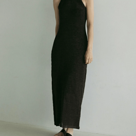 ànuke アンヌーク anuke Strawyarn Knit Onepiece ストローヤーンニットワンピース 62510321 船曳ひろみ