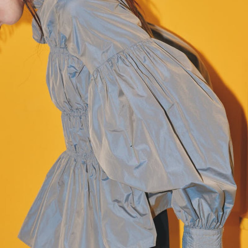 シャツ/ブラウス(長袖/七分) TODAYFUL - TODAYFUL Chambray Shirring Blous TODAYFUL トゥデイフル Chambray Shirring Blouse 12320411