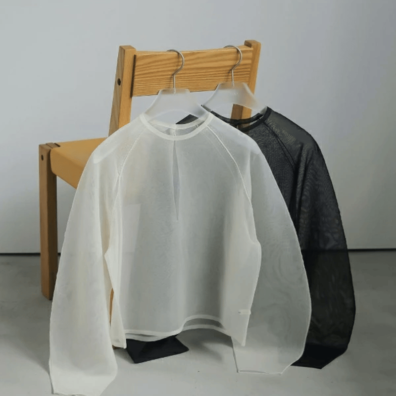 ànuke アンヌーク anuke Volumesleeve Sheer Knit ボリューム