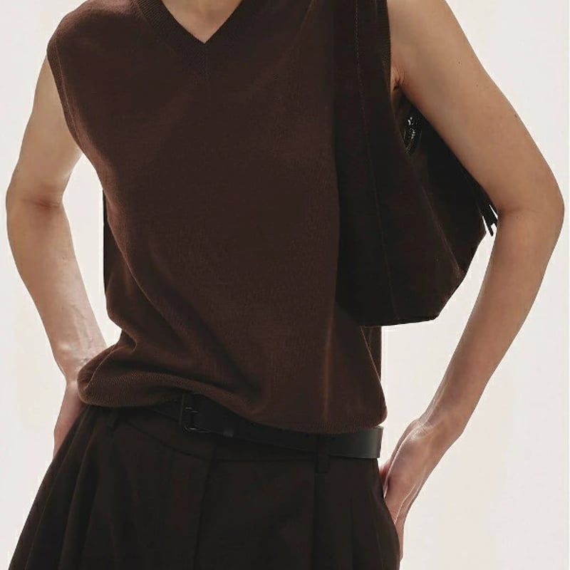 TODAYFUL トゥデイフル Seamless Knit Vest シームレスニットベスト