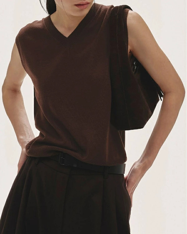 TODAYFUL トゥデイフル Seamless Knit Vest シームレスニットベスト