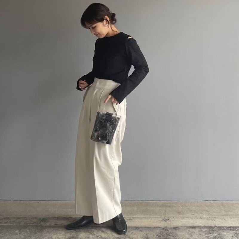 AgAwd アガウド / Tuck Wide Pants タックワイドパンツ / 2301-2...