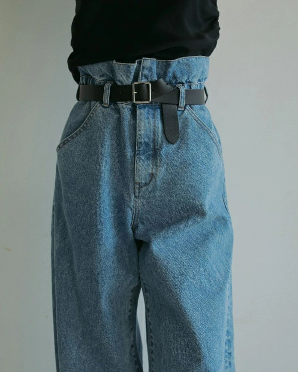 ànuke アンヌーク anuke Waist Tuck Denim ウェストタックデニム