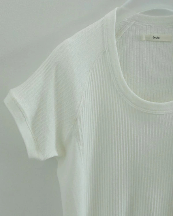ànuke アンヌーク anuke Vintage Rib Tops ヴィンテージリブ