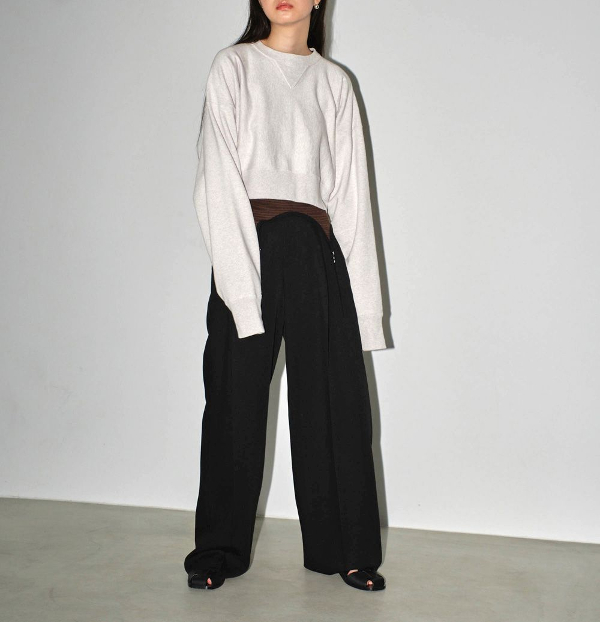 TODAYFUL ワイドタックパンツ TODAYFUL/トゥデイフル】Tuck Wide Trousers/タックワイド
