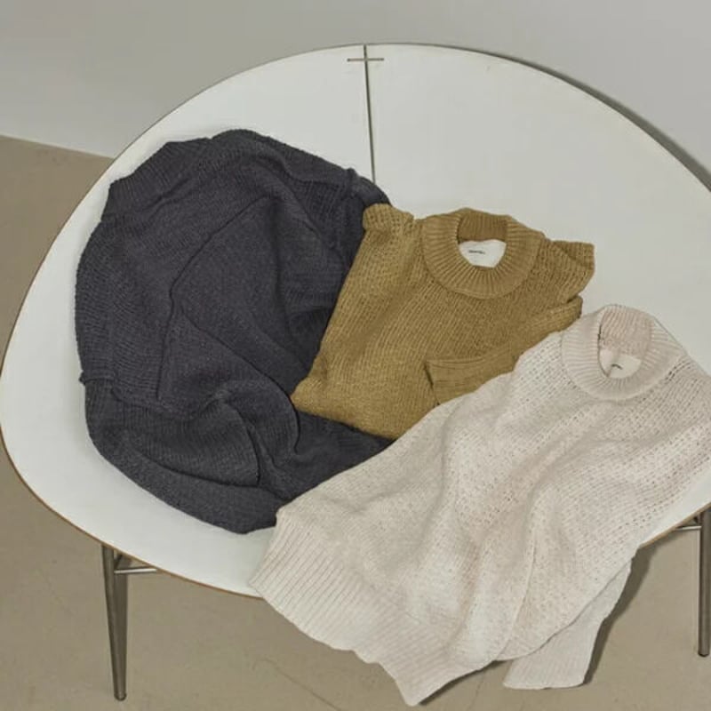 TODAYFUL Cottonlinen Over Knit トゥデイフル TODAYFUL（トゥデイフル）の「コットンリネンオーバーニット
