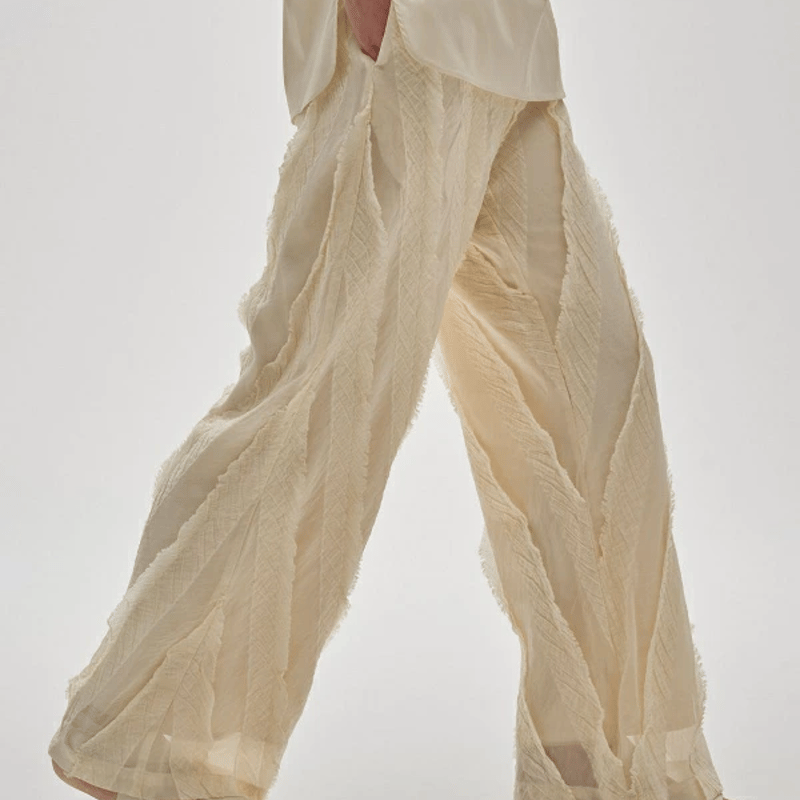 パンツ todayful Sheer Jacquard Trousers 36 Sheer Jacquard Trousers(36 ECRU): TODAYFUL: WOMENS