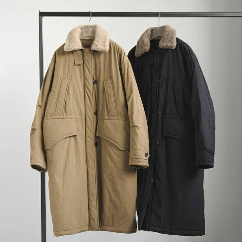 ジャケット・アウター anuke Boacollar Padding Coat 38 ànuke アンヌーク anuke Boacollar Padding Coat ボアカラーパ