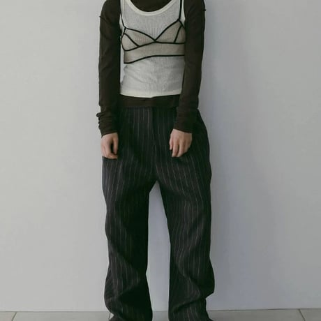 ànuke アンヌーク anuke Sheer Long T-Shirts シアーロングTシャツ ロンT 62610624 船曳ひろみ