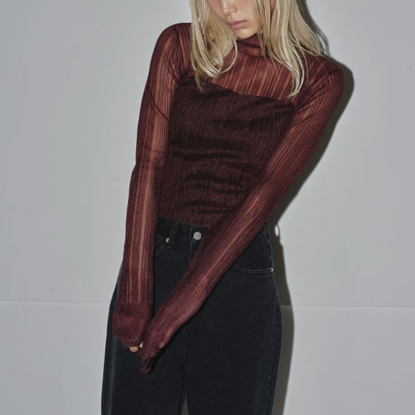 todayful Sheer Randomrib Knit TODAYFUL トゥデイフル / Sheer