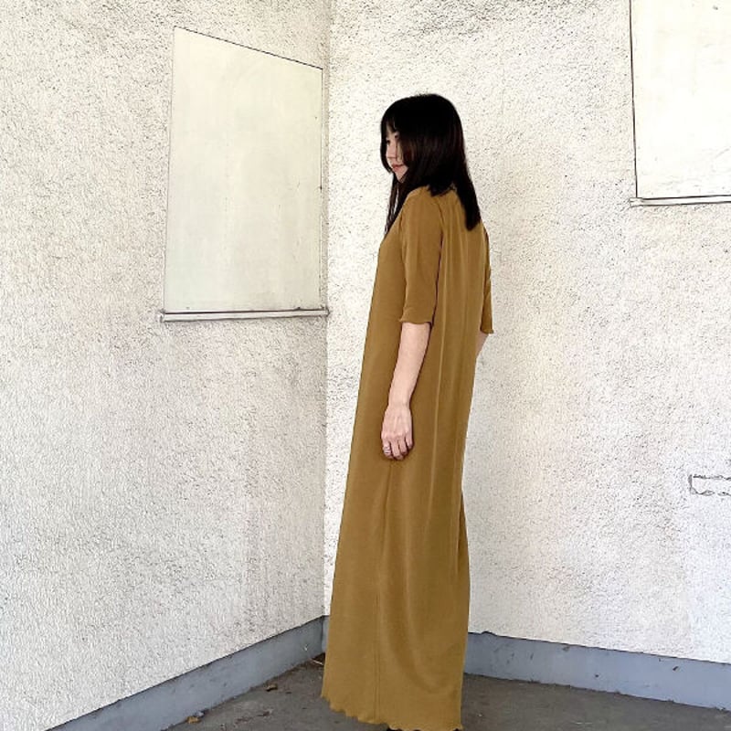 AgAwd アガウド / Mellow Cut Rib Dress メローカットリブドレス /...