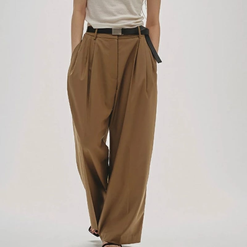 TODAYFUL トゥデイフル Lightweight Tuck Trousers ライトウェ