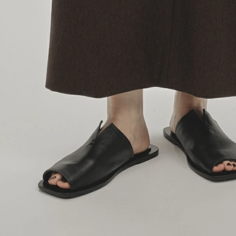 TODAYFUL トゥデイフル Leather Slit Sandals レザースリットサンダ