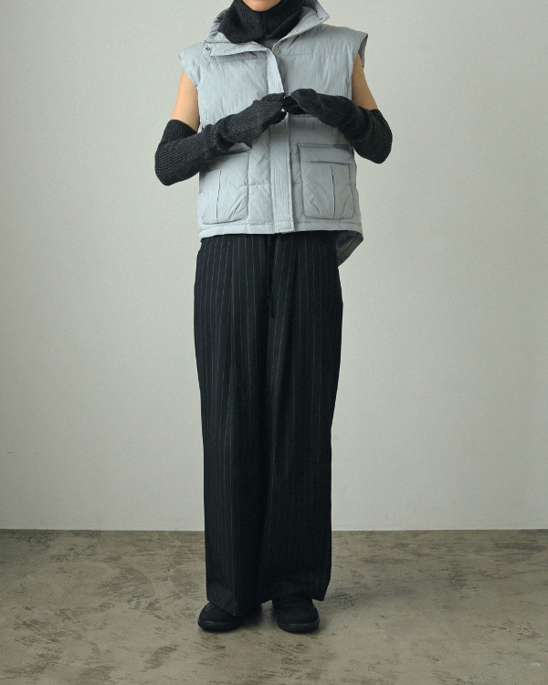 ANUKE アンヌーク　Drawstring Wool Pants 38 美品 anuke sale ANUKE (アンヌーク）Drawstring Wool Pants 即日発送