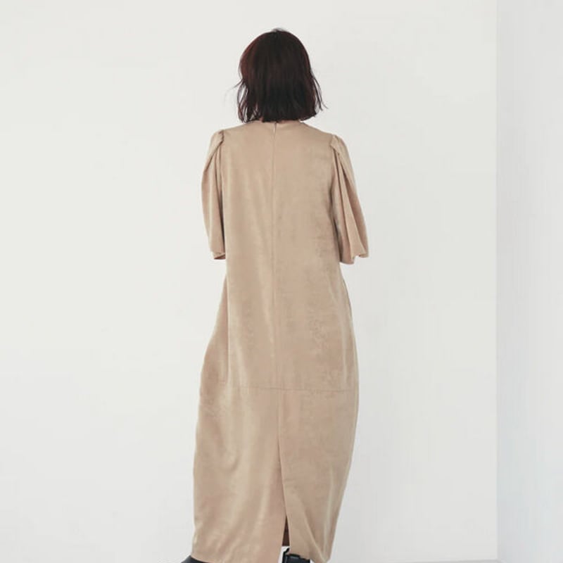 Hella ヘラ / VINTAGE SATIN COCOON DRESS ヴィンテージサテン