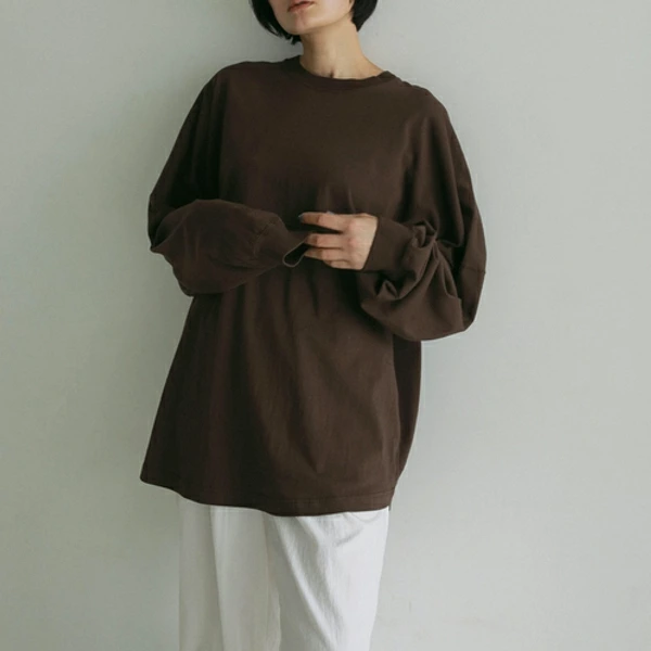 ànuke アンヌーク anuke Pattern Big Long T-shirts パター