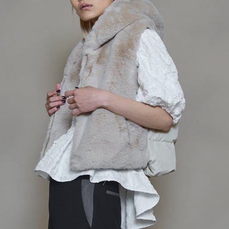 Muel Chic ミュエルシック / Mont Fake mouton Vest モントフェイクムートンベスト / 263542036