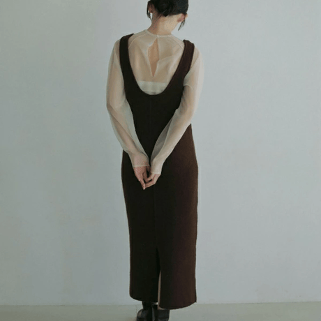 ànuke アンヌーク anuke Soft Uneck Onepiece ソフトUネックワンピース 62420399 船曳ひろみ