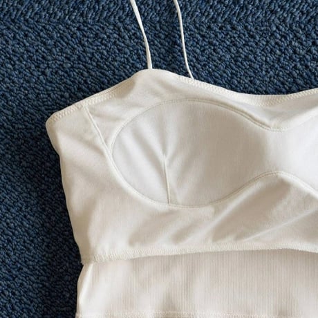 ànuke アンヌーク anuke Padin Half Camisole パッドインハーフキャミソール 62610636 船曳ひろみ