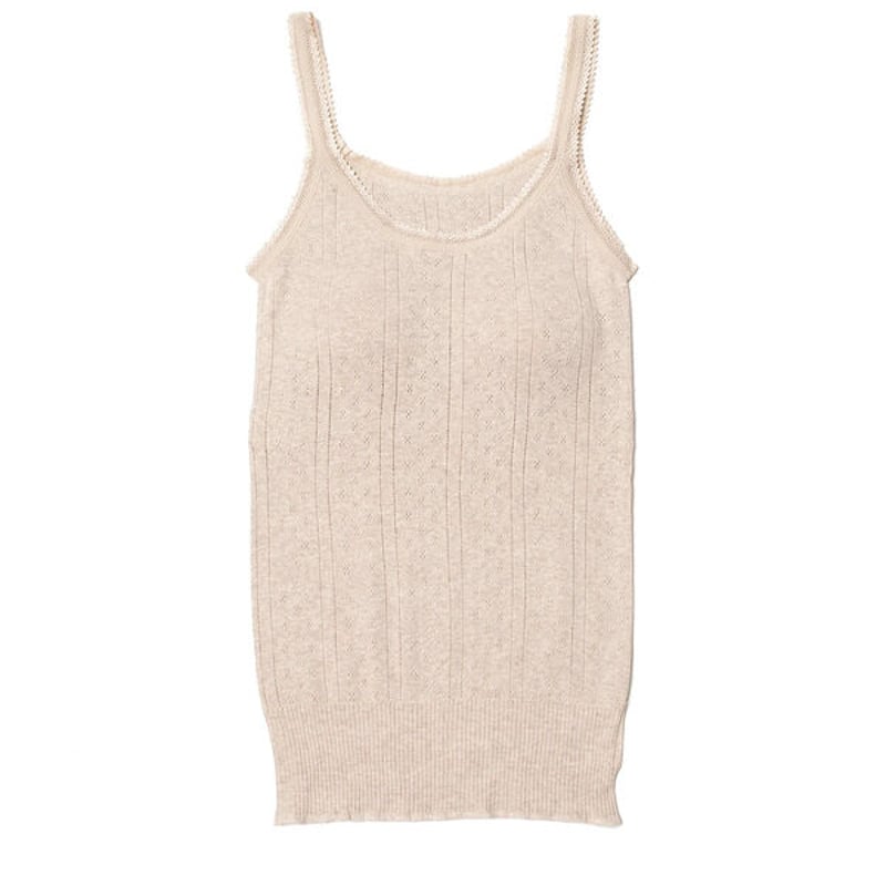 オーラリー　LINEN WEATHER CAMISOLE キャミソール オーラリー LINEN WEATHER CAMISOLE キャミソール AURLEE CAMISOLE