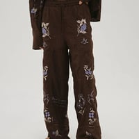 TODAYFUL トゥデイフル Embroidery Patchwork Trousers エンブロイダリーパッチワークトラウザーズ 12610719