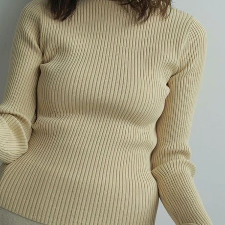 ànuke アンヌーク anuke Slit Turtle Knit スリットタートルニット 62520530 船曳ひろみ
