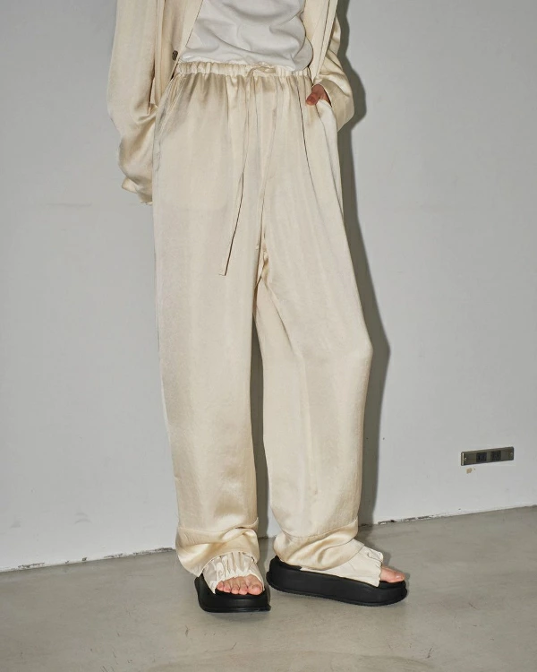 TODAYFUL トゥデイフル Satin Easy Pants サテンイージーパンツ