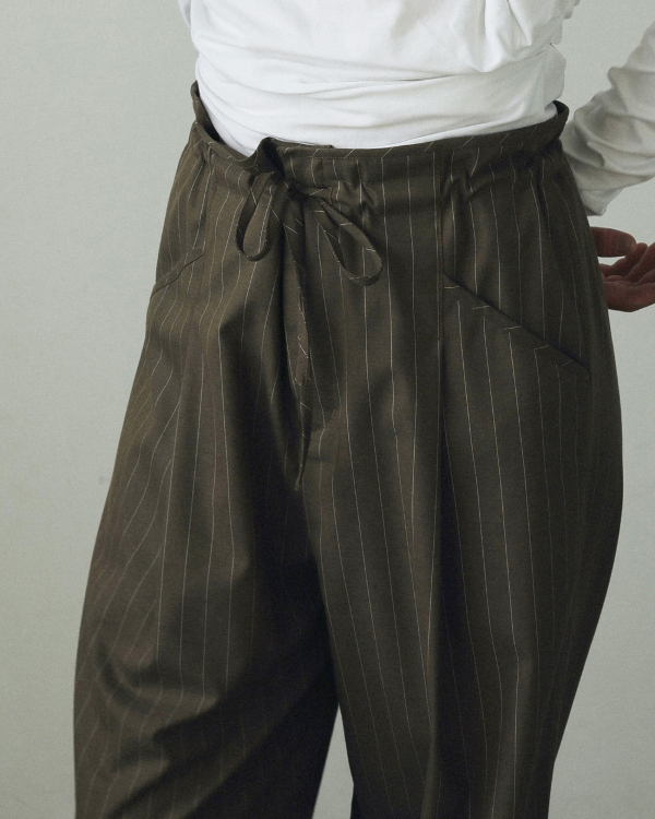 ànuke アンヌーク anuke / Drawstring Loose Pants ドロース