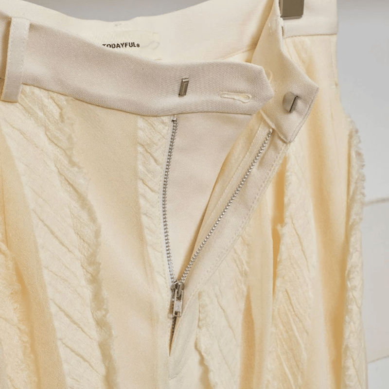 TODAYFUL トゥデイフル Sheer Jacquard Trousers シアージャカー