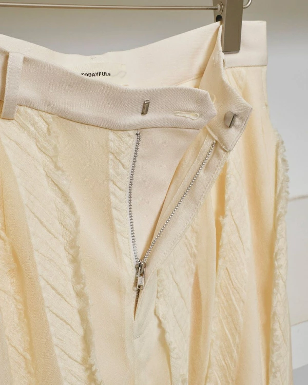 【美品】Todayful Jacquard Leaf Roughpants Todayful Jacquard Leaf Roughpants